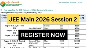 JEE Main 2026 Session 2