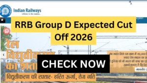 RRB Group D Expected Cut Off 2026