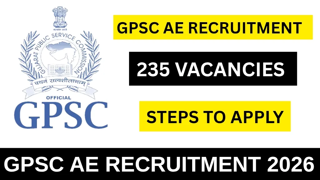 GPSC AE Recruitment 2026