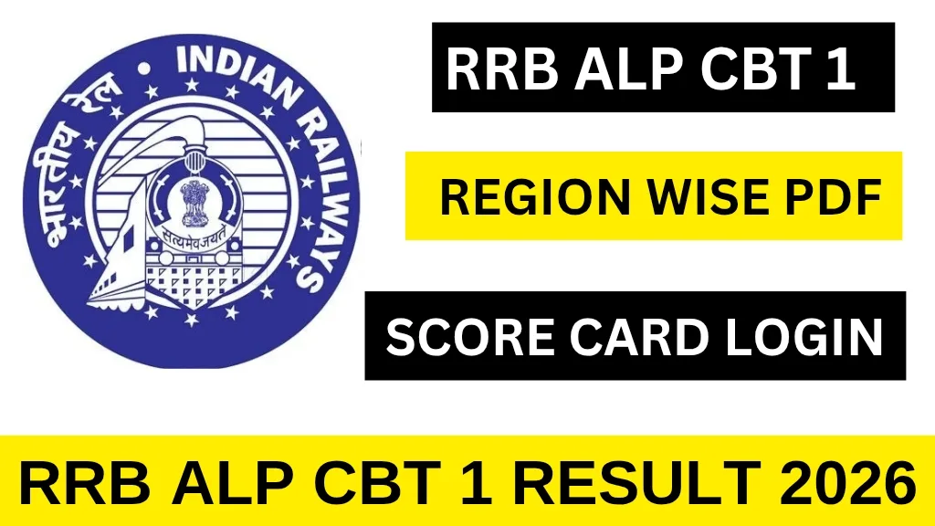 RRB ALP CBT 1 RESULT 2026_2026